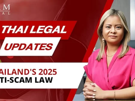 Thailand’s Anti-Scam Law: A New Majority Approach to Financial Safety