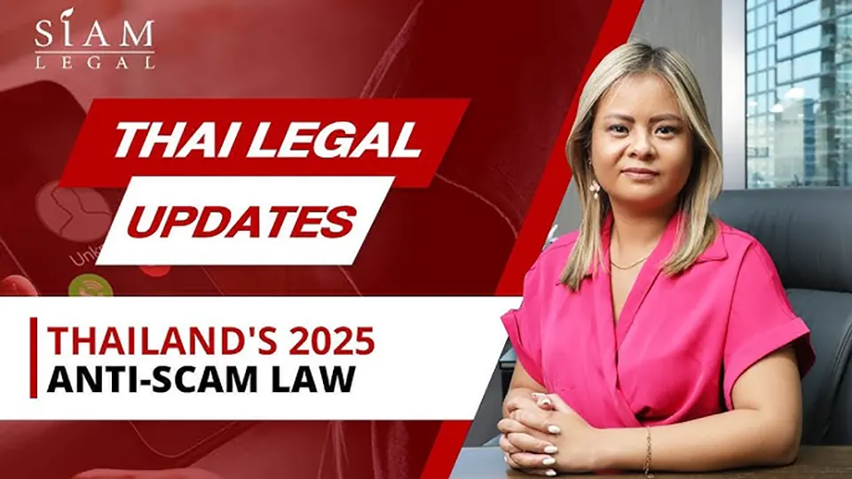 Thailand's Anti-Scam Law