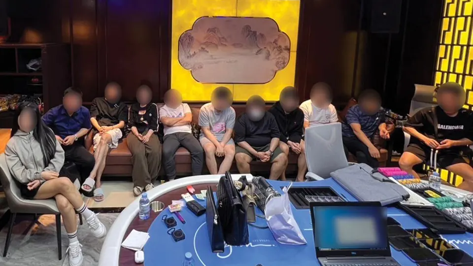 Bangkok gambling raid