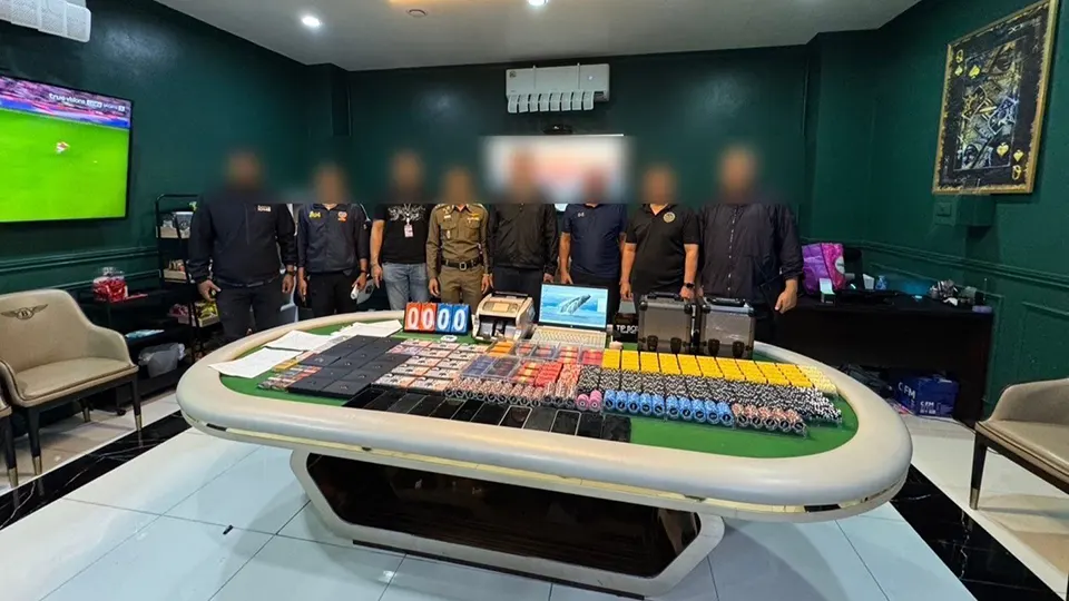 Bangkok gambling raid