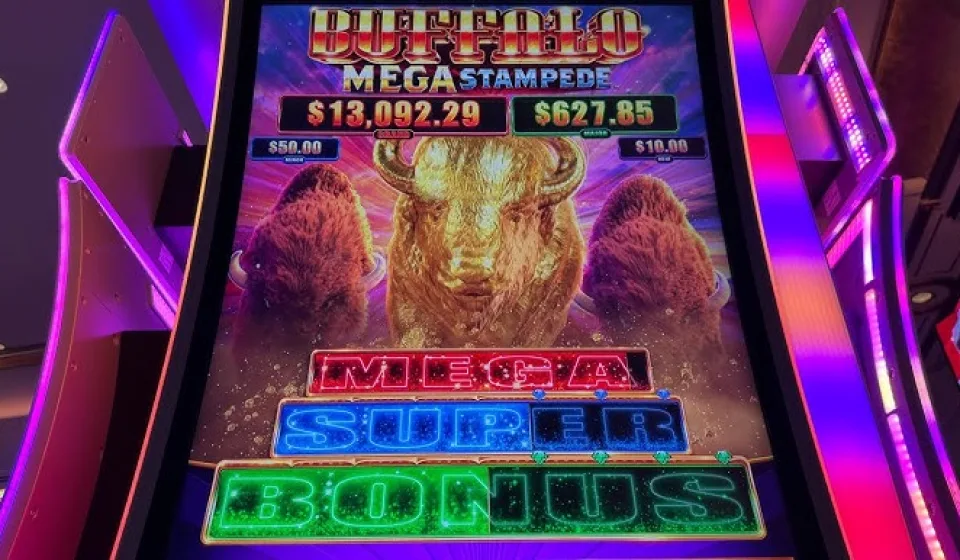 Buffalo Mega Stampede slot features