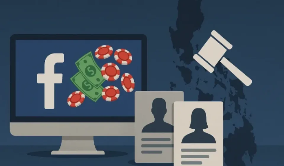 Philippine influencers illegal gambling investigation