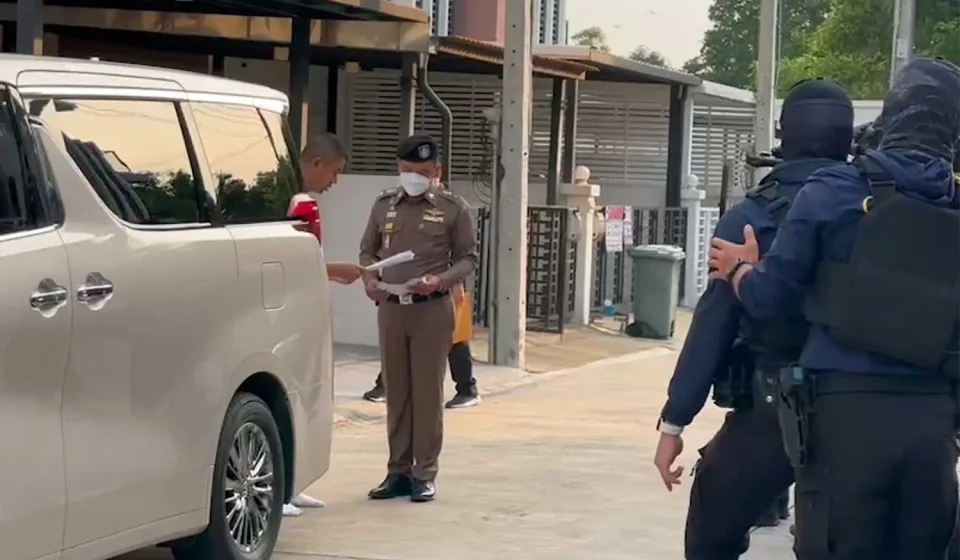 Thai police commissioner gambling bribery investigation