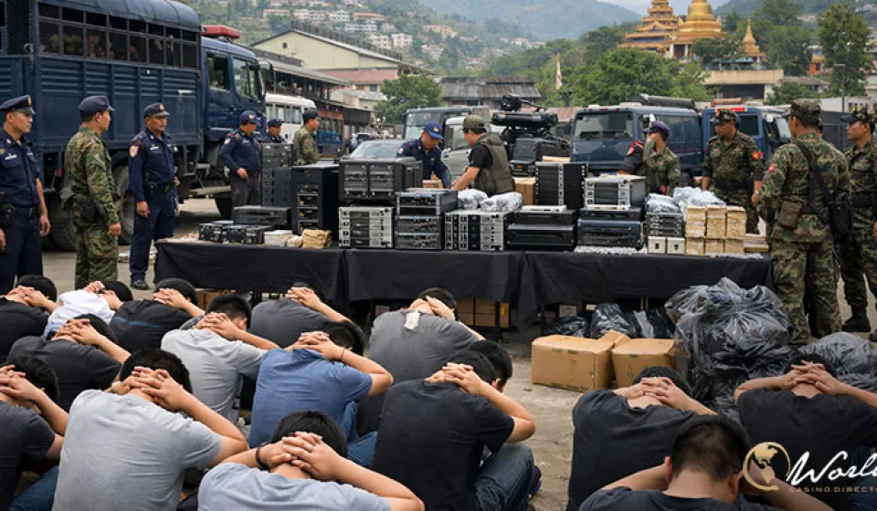 illegal gambling in Muse Township