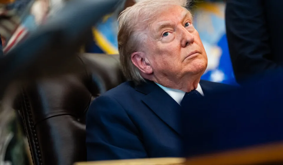 Trump prediction markets conflict betting analysis