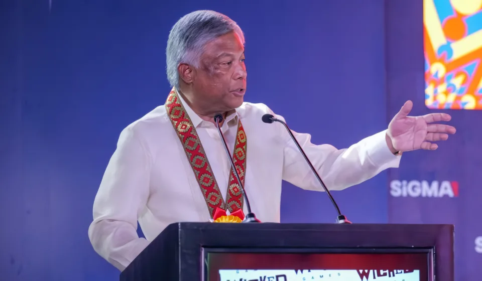 PAGCOR Chairman Alejandro Tengco SiGMA Asia Summit